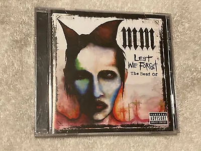 Marilyn Manson - Lest We Forget: The Best Of [Used Very Good CD] Explicit • $5.45