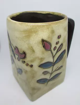 Mara Mug Pottery Mexico Wild Flowers 12oz • $24.99