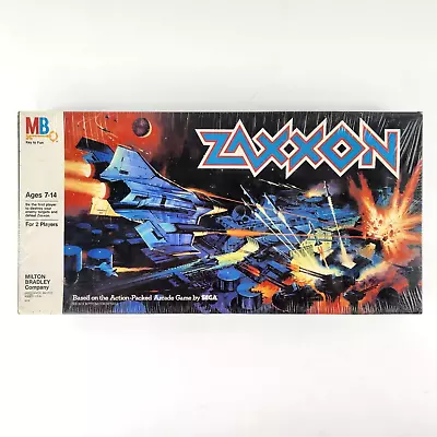 Vintage 1982 Sega ZAXXON Board Game Milton Bradley Fighter Arcade NEW SEALED • $89.95