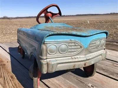 1960's Murray Tee Bird Pedal Car Vintage Childs Retro Ride On Pedal Metal Toy • $399