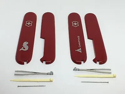  VICTORINOX SWISS ARMY  91mm SCALES/HANDLES With Accessories Parts • $24.80