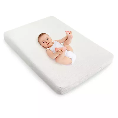 Baby Cot Mattress Portable Baby Bedding Crib Cot Mattress Dual W/Breathable Foam • $72.95