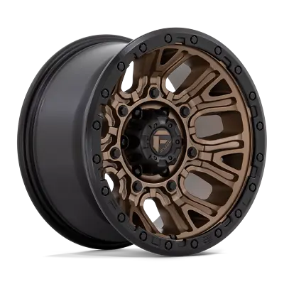 4 17 Inch Black Bronze Rims Wheels GMC Sierra Truck Yukon 17x9  -12mm 6 Lug FUEL • $1380