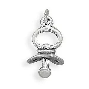 Sterling Silver Pacifier Charm • $35.95