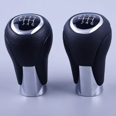 6 Speed Genuine Leather Manual Transmission Gear Shift Knob Fit For Mazda 3 CX-5 • $56.49