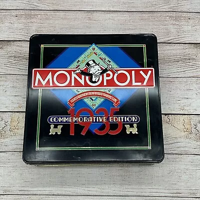 Monopoly Commemorative Edition Tin Case Complete • $22