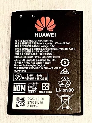 Replacement Battery For Vodafone Pocket Wifi 2 4G Huawei E5573C HB434666RBC • $19.97