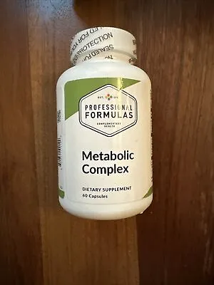 Metabolic Complex 60c Professional Formulas - Brand New SEALED • $20