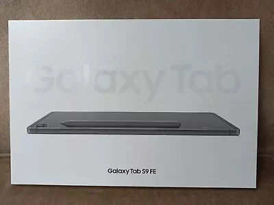 Samsung Galaxy Tab S9 FE - 11in - 128GB - Wi-Fi - Tablet - Grey -UK - New Sealed • £289.99