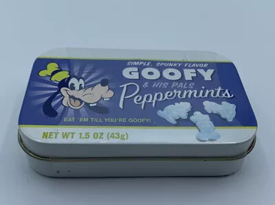 Vintage *DISNEY Mint Tin* “Simple Spunky Falvor-GOOFY & PALS” Sealed + Candy • $12.95