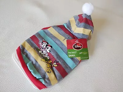 $12.99 • Buy Christmas Pet Present Clothes Sweater Dog Toys Shirt Hoodie Nwt Size: Small 