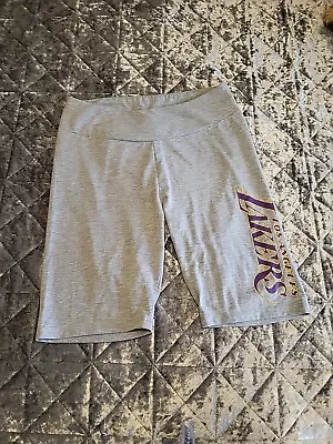 LA Lakers Grey Basketball Cycling Shorts Size S BasketBall NBA Women's  • £8.50