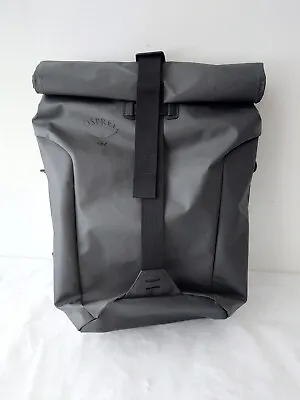 Osprey Transporter Roll-Top Pack Black & Gray Mint Condition • $55.55