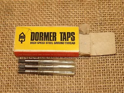 DORMER SET OF 3 - 3 BA Taps - 1st 2nd & Plug - New Old Stock - Made In England • £9.99