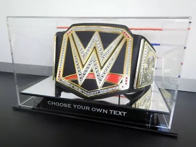 ✺New✺ WWE Championship Belt Mirror DISPLAY CASE - Wrestling WWF UFC MMA Boxing • $164.99