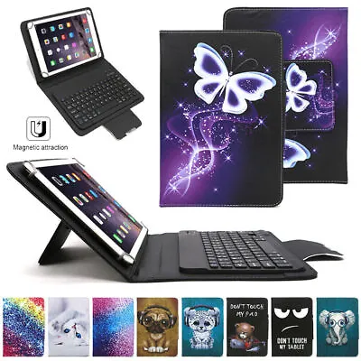 $27.99 • Buy AU For Samsung Galaxy Tab A 8.0 Inch Tablet Keyboard Printed Leather Case Cover