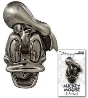 Disney Mickey Mouse & Friends Donald Deluxe Pewter Lapel Pin • $8.99