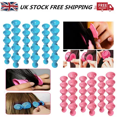 £7.98 • Buy Silicone Hair Curler Spiral Roller Hair DIY No Heat Magic Curling Styling Tools