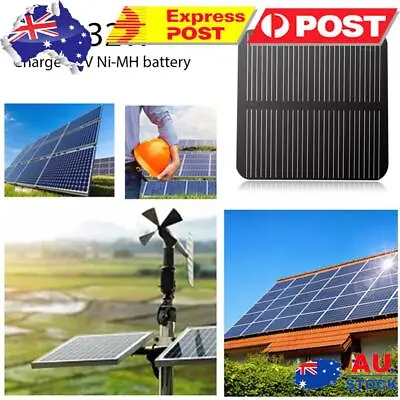 0.32W 2V 160mA Solar Cell DIY Solar Panel Module Charger For 1.2V Battery Phone • $8.79