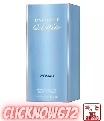 Davidoff Cool Water Woman Body Lotion 150ml - Women's For Her. New • £10.05