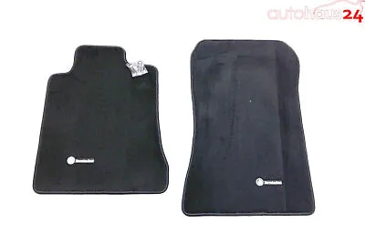 Mercedes Benz Sl Class R129 Black Carpeted Floor Mats 1990-2002 Genuine Oem • $229.95