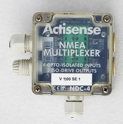 Ndc-4 Asctisense Nmea Multiplexer 4 Opto- Isolated Input 2 Iso-drive Outputs • $217