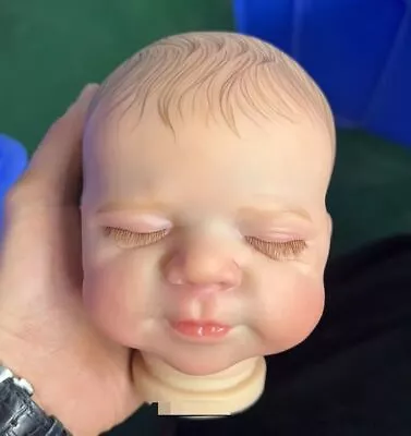 19  Lifelike Painted Reborn Doll Kit Sleeping Newborn Baby3D Soft Visible Veins^ • £28.83