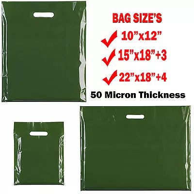 £26.61 • Buy PLASTIC CARRIER BAG -Designer Bags/Sale Bags/ Printed Strong Gift Shopping Bag