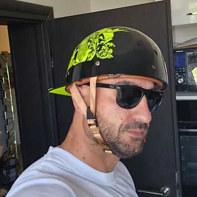 Motorcycle Helmet DOT Helmet Visors Half Face Helmet  Baseball Cap Personality • $48