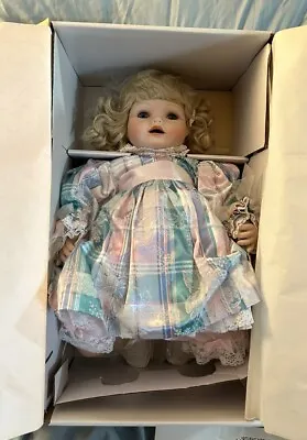 MARIE OSMOND Fine Collector Dolls Angelicas 1st Birthday 233/5000 • $45