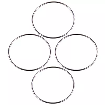 £5.59 • Buy 4 Chinese Linking Rings Classic Magic Metal Ring Link Trick Stage Or Close Up Cr