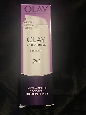 £6.50 • Buy Olay Anti-Wrinkle 2 In 1 Day Cream And Serum - 50ml BRAND NEW