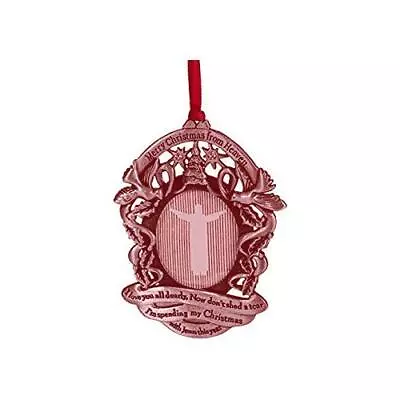 Merry Christmas From Heaven Remembrance Photo Ornament With Bookmark Loved Ones • $34.19