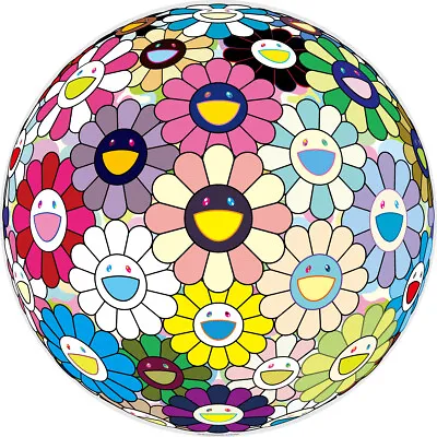 Takashi Murakami  Prayer  Ed.300 Singed Flower Ball Lithograph Print Signed • $4485