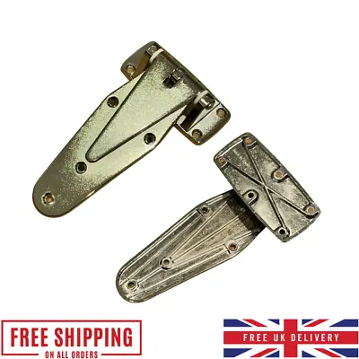 £33.70 • Buy Stainless Steel Cold Room Door Hinges Heavy Duty Offset Left & Right Body 200mm