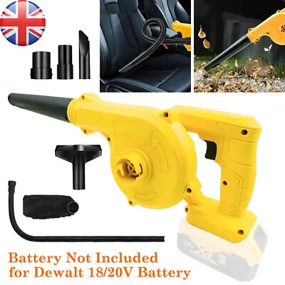 Cordless Leaf Blower For Dewalt 20V Battery 2-in-1 Electric Leaf Blower&Vacuum • £23.75