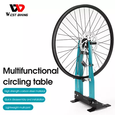 WEST BIKING MTB Road Bike Wheel Truing Stand Tire Rims Bicycle Wheel Repair Tool • $62.99