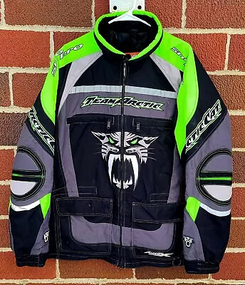 Vintage Arctic Cat Team Arctic Racing Snowmobile Jacket Coat LT • $160