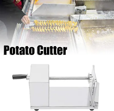 Spiral Tornado Potato Cutter Manual Potato Tower Chip Twister Vegetable Slicer • $34