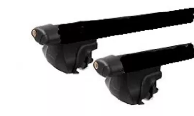 2x BLACK CROSS BAR ROOF RACK For  NISSAN PATHFINDER  Key Access 1999 - 2001 • $146