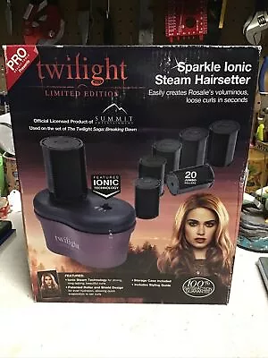 Pro Beauty Tools Twilight Sparkle Ionic Steam Hair Setter Curls Waves • $75