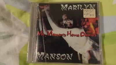 Marilyn Manson Mr Manson Home Demos Edition CD Rare Collector!! • $75