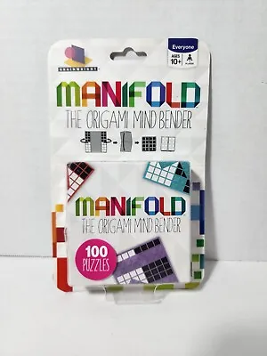 Manifold The Origami Mind Bender 100 Puzzles Brainwright 2014 Brain Teasers Game • $16.94