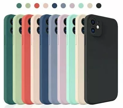 Case For IPhone 15 14 Pro Max Plus 13 11 12 XR 7 8 SE Shockproof Cover Silicone • £2.79