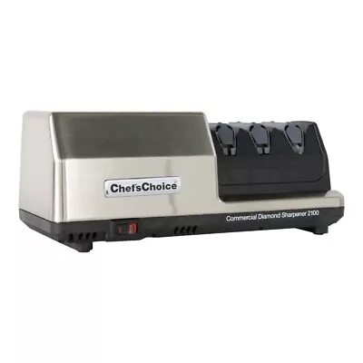  Chef's Choice 2100 Commercial Edge Select Diamond Hone Electric Knife Sharpener • $1299.95