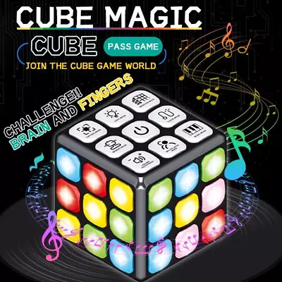 Sorcery Magic Cube Electric Sound And Flash Musical Variety Decompression  • $30.94