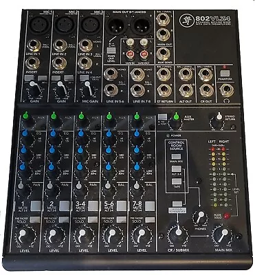 Mackie 802VLZ4 8-Channels Compact Mixer - OPEN BOX - HOME STUDIO NOT USED FOR • $102.50