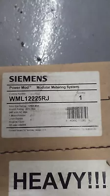 Siemens Meter Stack WML12225RJ • $1000