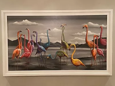 Michael Summers “Birds Of A Feather”  Limited Edition 12/50 “48 X 27” ART • $2000