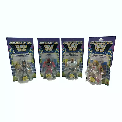 2020 Mattel Masters Of The WWE Universe Wave 6 Lot Of 4 6  Figures NIB SEALED • $34.97